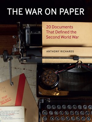 cover image of The War on Paper
